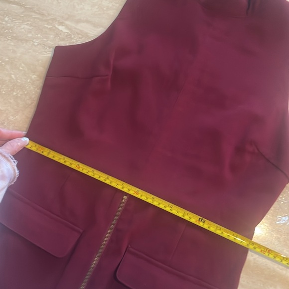 J.O.A.Los Angeles Burgundy Dress Y2K style Like NEW Womens Size Medium - Picture 9 of 11